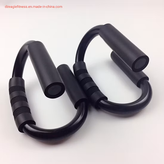 Poussoir en forme de S en acier et métal Fitness