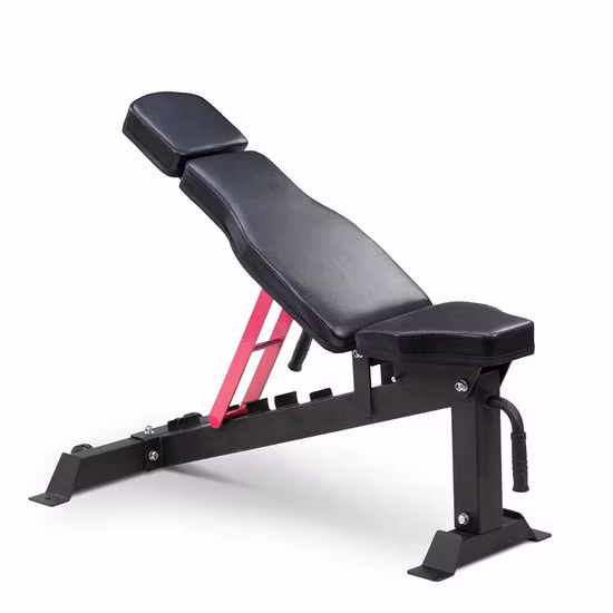 Banc d'haltères de levage de puissance de remise en forme de la Chine Banc de musculation Banc réglable